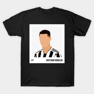 Cristiano Ronaldo Minimalistic Camera Film T-Shirt